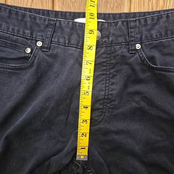 Spoke Fives Build A Chino Jean Blackish Blue Button Fly Waist 32 - Picture 11 of 13